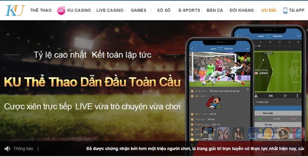 Top #1 trang Web cá độ bóng đá qua mạng uy tín nhất Việt Nam hiện nay 